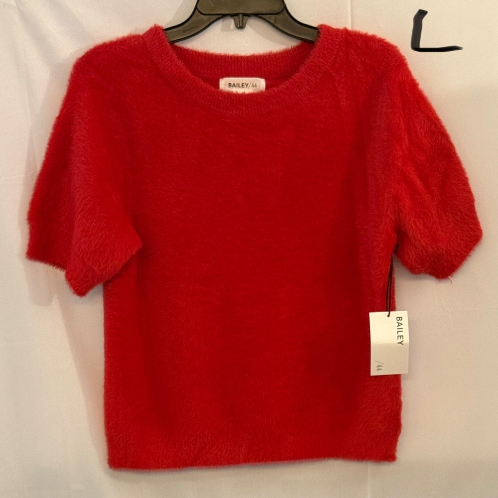 Bailey 44 Scarlet Short-Sleeve Sweater